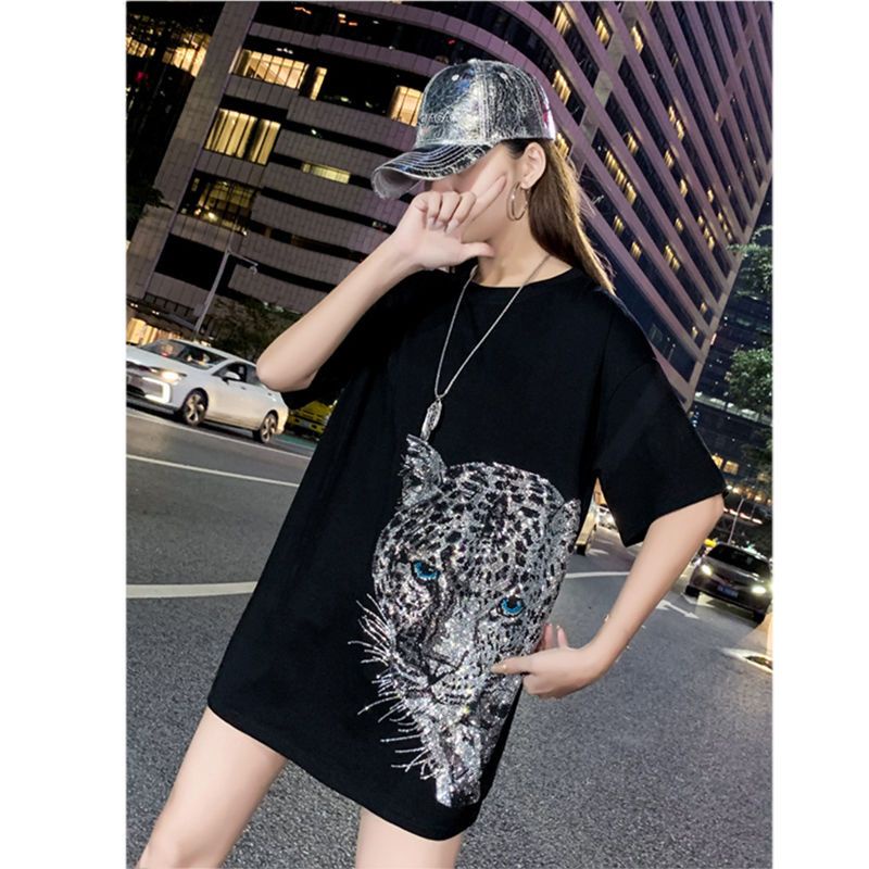 Áo Thun Tay Ngắn Dáng Rộng Plus Size 2-150kg Thời Trang Mùa Hè 2023