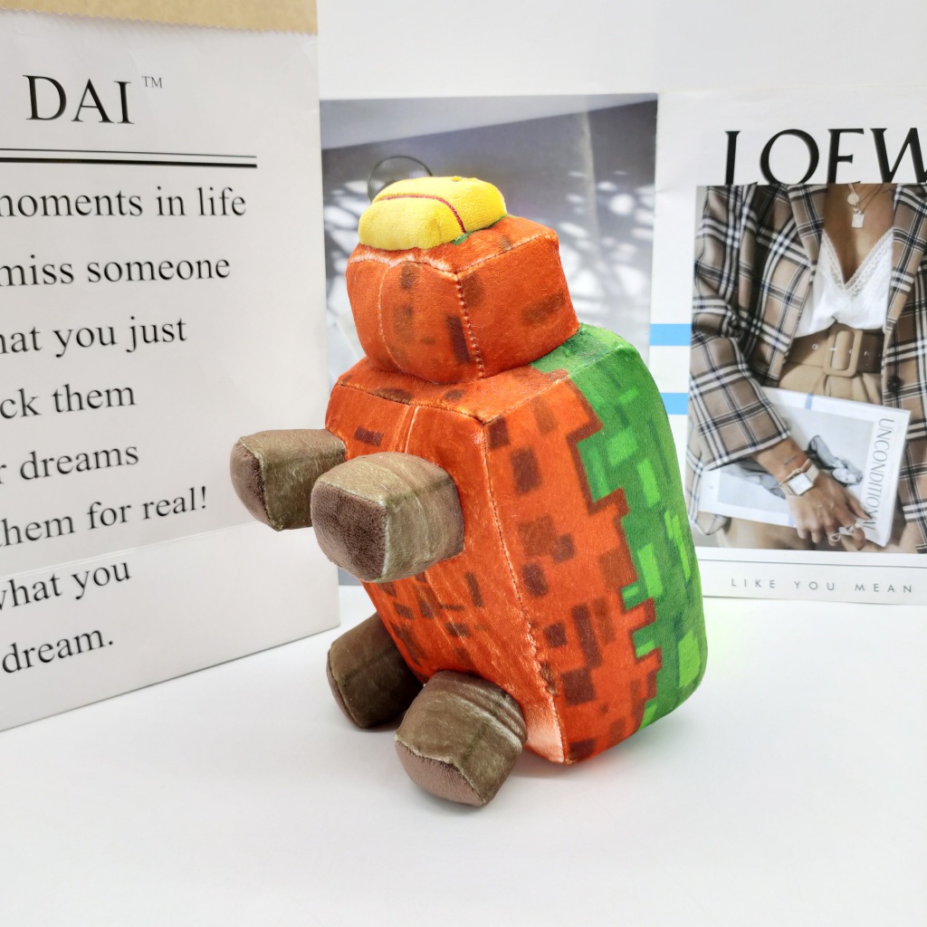 Thú Nhồi Bông Hình Rùa Pixel Trong Minecraft