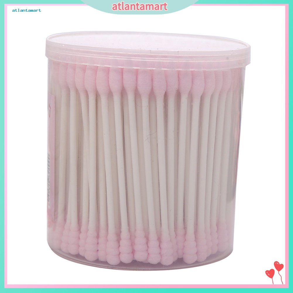 Túi Đựng Đồ Dùng Cao Cấp Tiện Dụng| Set 200 Tăm Bông Đầu Tròn Tiện Lợi