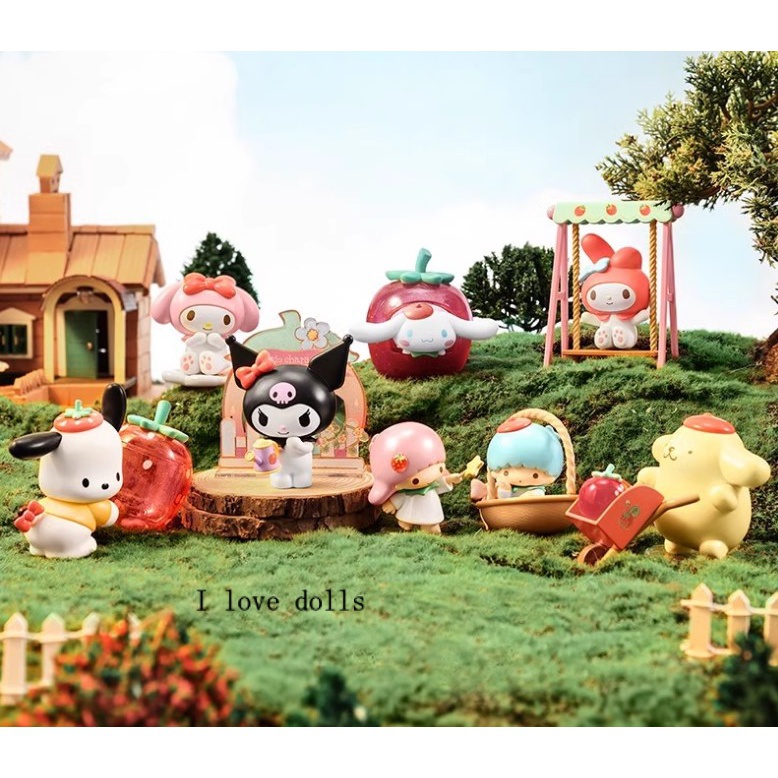 Sanrio Mô Hình Nhân Vật Nông Trại Dâu Tây Dễ Thương