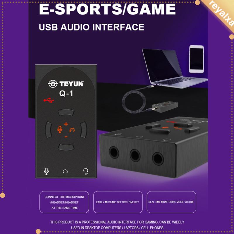 Thẻ Âm Thanh Nổi USB 7.1 Kênh Với Giắc Cắm Tai Nghe 3.5mm Chuyên Dụng Cho PC Laptop