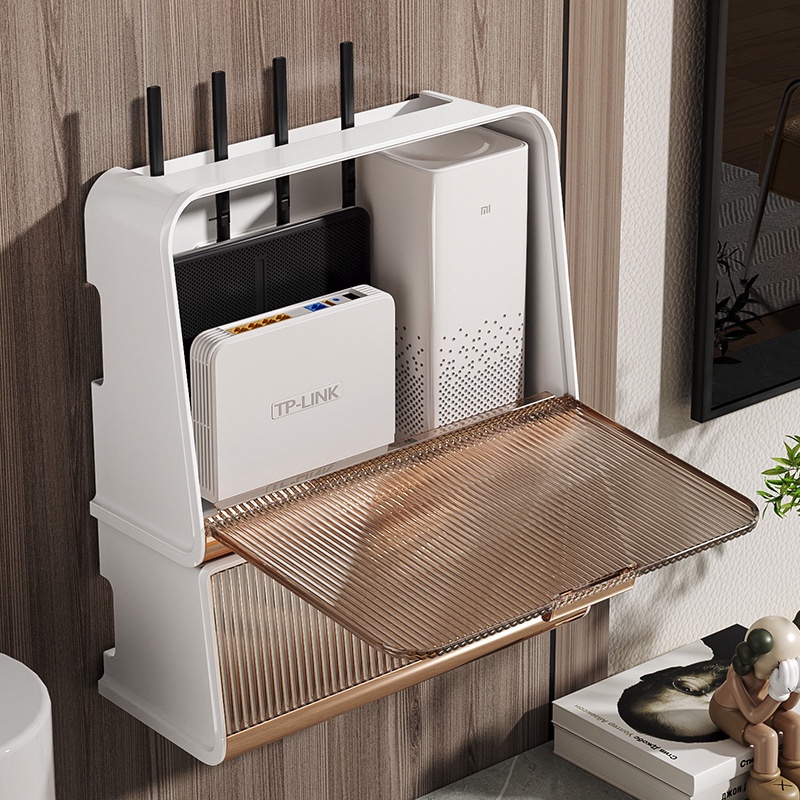 WORTHBUY Hộp Đựng Ổ Cắm Điện Kết Nối wifi Tiện Dụng