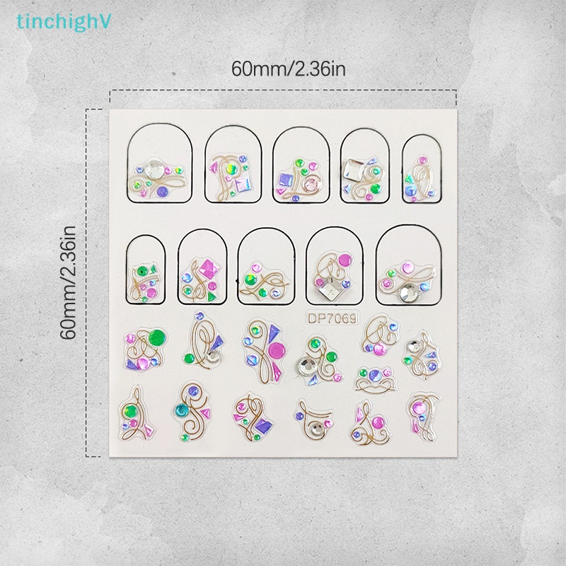 Đinh Tán Đính Đá 3D Trang Trí Móng Tay Nghệ Thuật