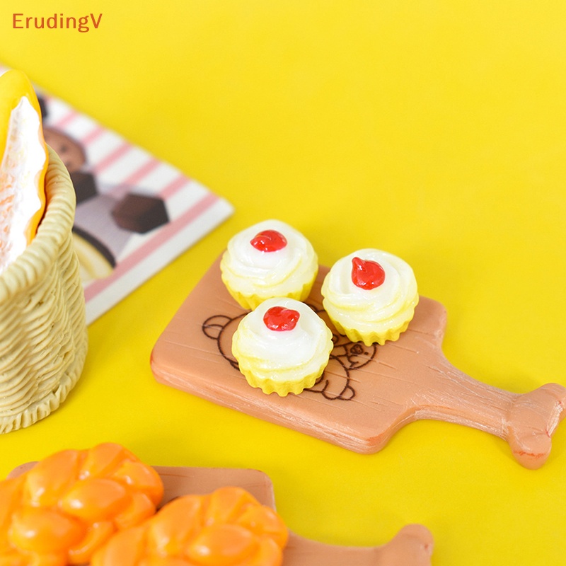 Set 5 Mô Hình Bánh Mì / Thức Ăn Độc Đáo Trang Trí Nhà Búp Bê