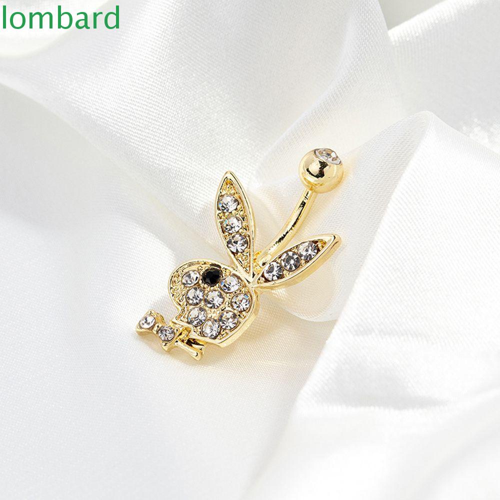 Khuyên Rốn Hình Thỏ Bằng Thép Không Gỉ Phong Cách Vintage Ngọt Ngào Cho Nữ