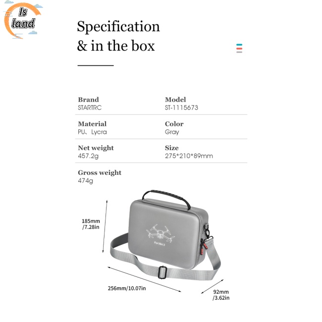 Túi Đựng Điều Khiển Từ Xa Cho Dji Mini 3 / pro Drone