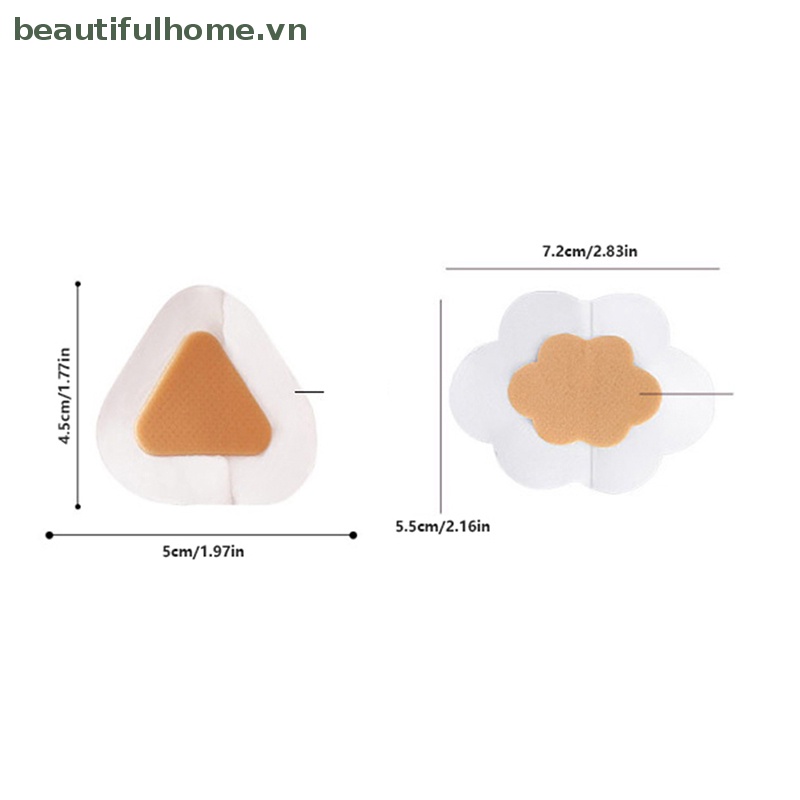 Bộ 10 Miếng Dán Bảo Vệ Gót Chân Chống Thấm Nước Và Chống Blis