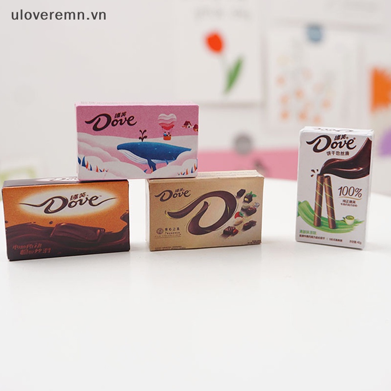 Set 10 Hộp Snack Mini Đồ Chơi Cho Nhà Búp Bê