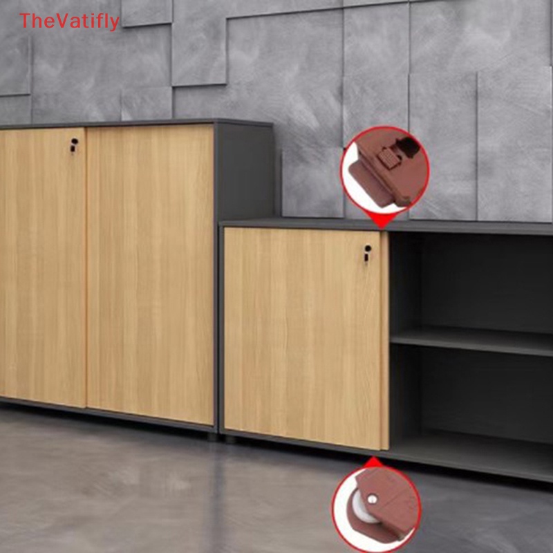 Bộ 2 Cặp Bánh Xe Ròng Rọc Đơn Bằng ABS Phong Cách Cổ Điển Cho Nội Thất Tủ Và Tủ Chén