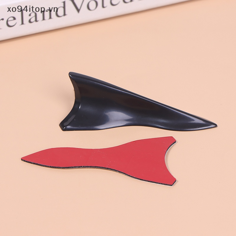 1 Vây Cá Mập Khuếch Tán Màu Đen Gắn Nóc Xe Hơi