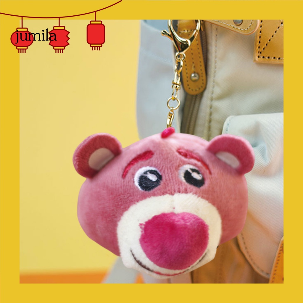 Gấu Nhồi Bông 10cm Treo Móc Khóa Trang Trí Dễ Thương