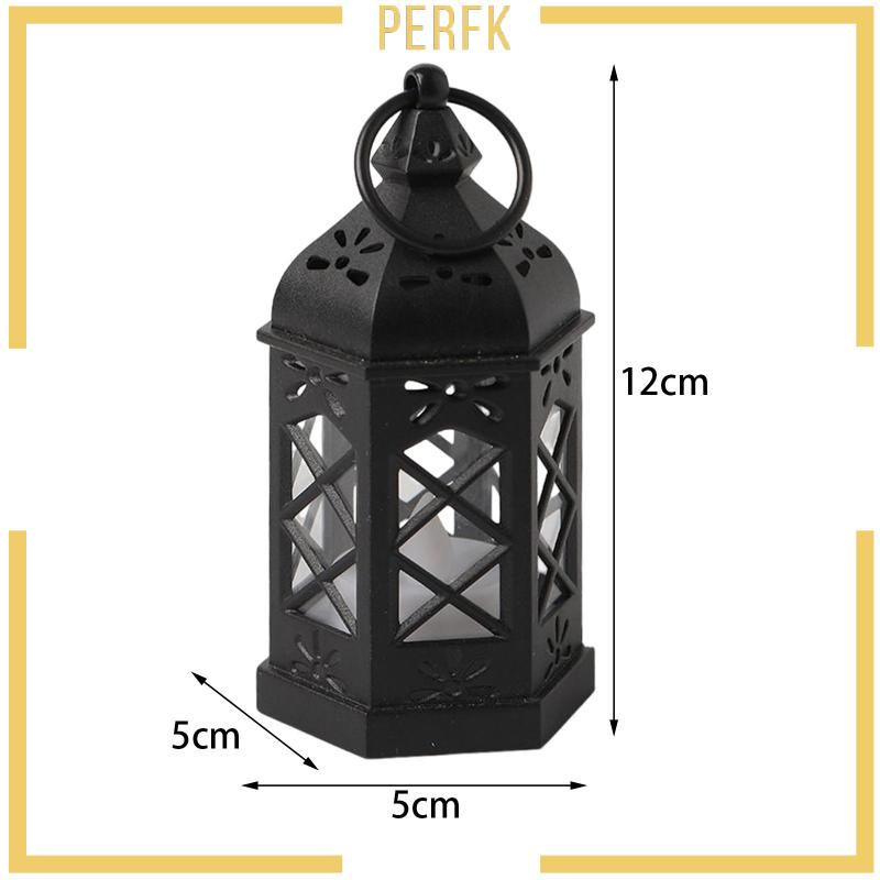 Đèn Lồng Lục Giác Phong Cách Ramadan Cổ Điển Trang Trí Sân Vườn