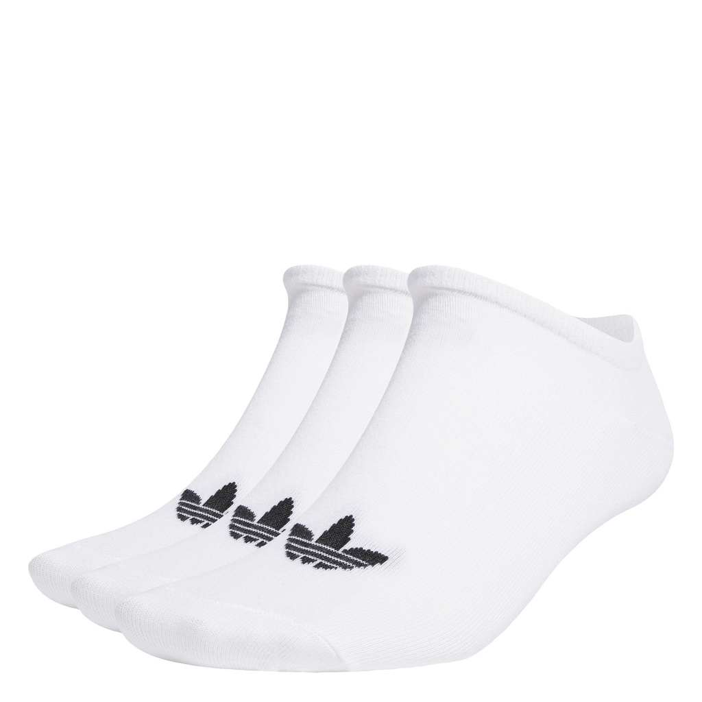 adidas Phong cách sống 3 đôi tất Trefoil Liner Unisex trắng S20273