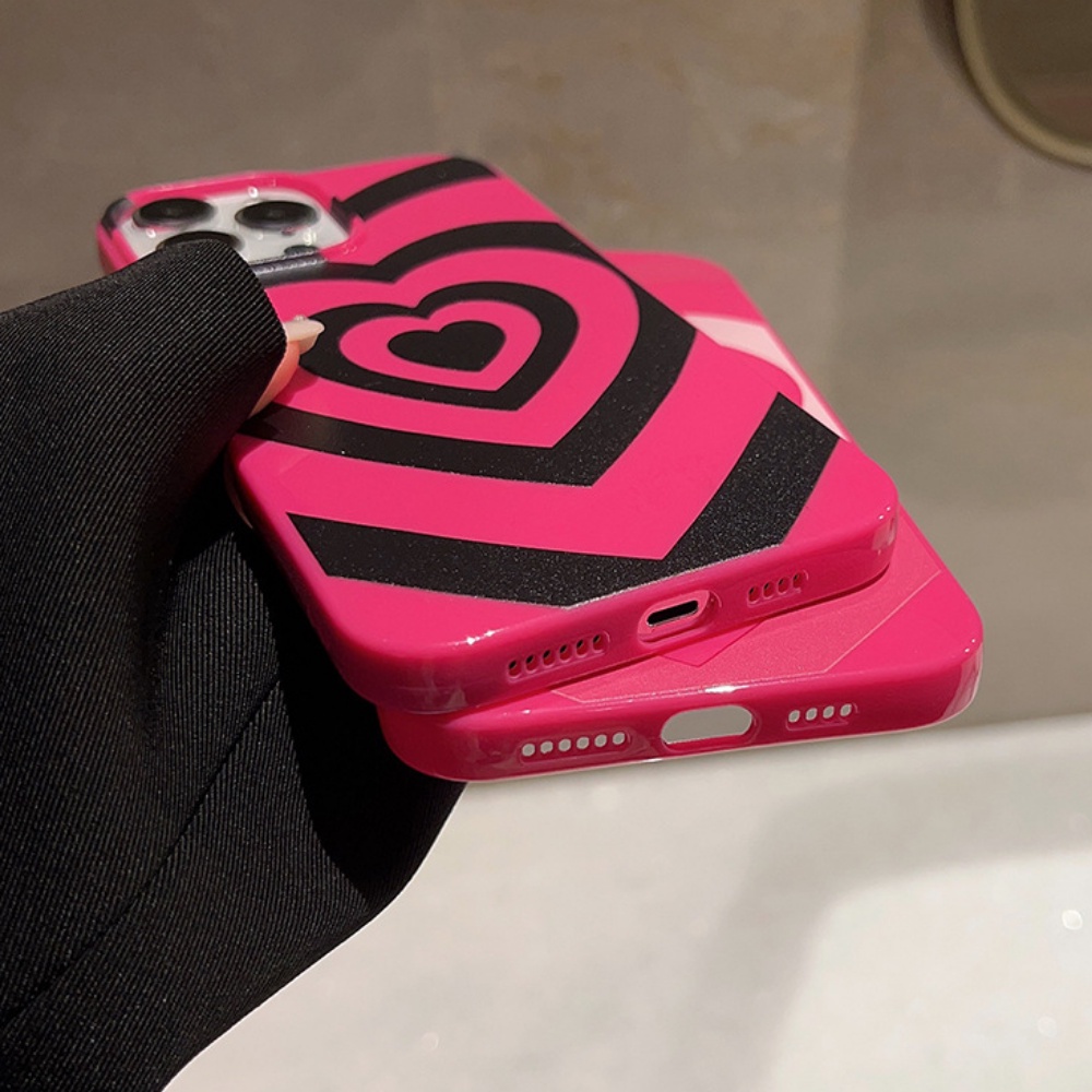 Ốp Điện Thoại TPU Mềm Chống Sốc Màu Hồng Gradient Cho IPhone 14 Pro Max 13 12 11 Pro Max XS XR 7 8 Plus