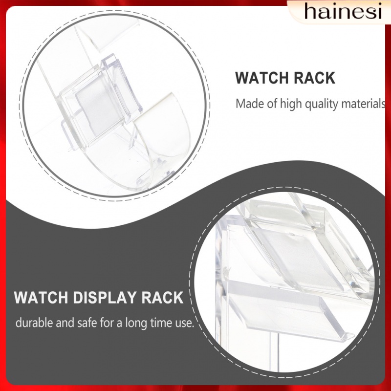 Set 6 Giá Đỡ Trưng Bày Đồng Hồ / Trang Sức Bằng Acrylic❤️