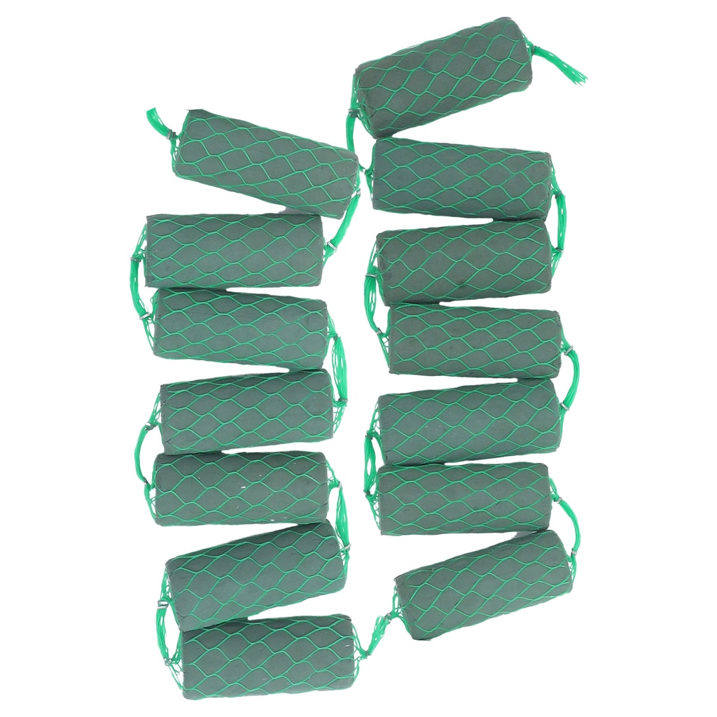 Đất Sét Nhựa Hình Bông Hoa 13X5.5cm Màu Xanh Lá Dùng Trang Trí Đám Cưới