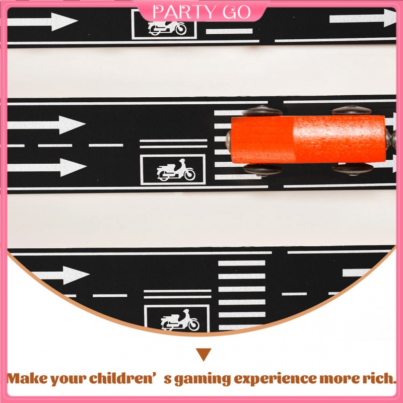 4 Cuộn Băng Keo Dán Nhãn Đồ Chơi Xe Lửa / Đường Ray Phát Triển Trí Tuệ