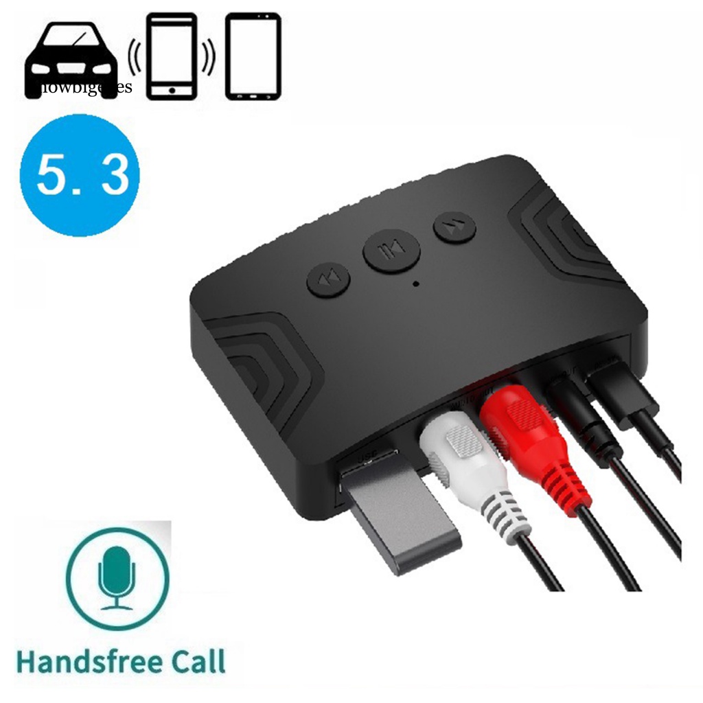 Bộ Chuyển Đổi Âm Thanh Bluetooth 5.3 AUX 10M Giao Diện Kép