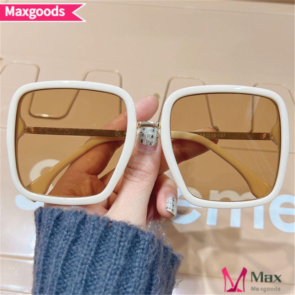 Kính Mát Oversized Chống Tia UV400 Thời Trang Cho Nữ