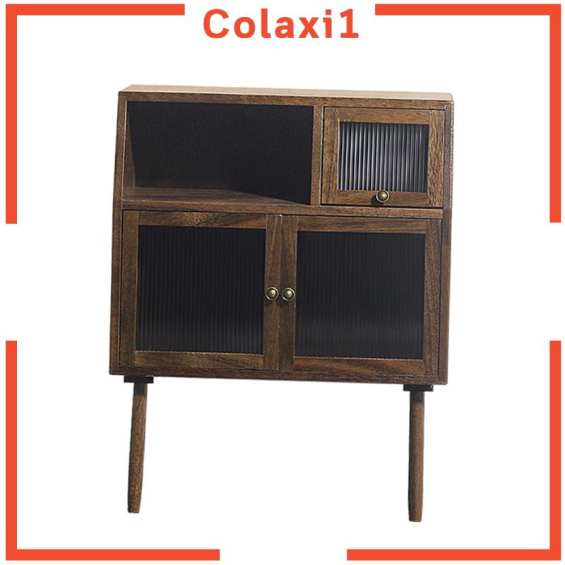 Mô Hình Tủ Chén 1 / 6 1 / 12 Độc Đáo Trang Trí Nhà Búp Bê