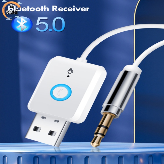 Bộ Chuyển Đổi Âm Thanh Aux Bluetooth 5.0 3.5mm Đa Năng Cho Xe Hơi