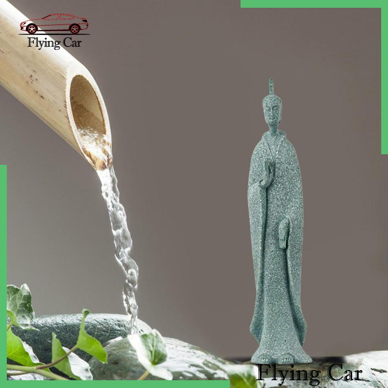 [Lzdjfmy2] Tượng Phật Bằng Nhựa Resin Điêu Khắc Trang Trí Hồ Cá / Phòng Yoga