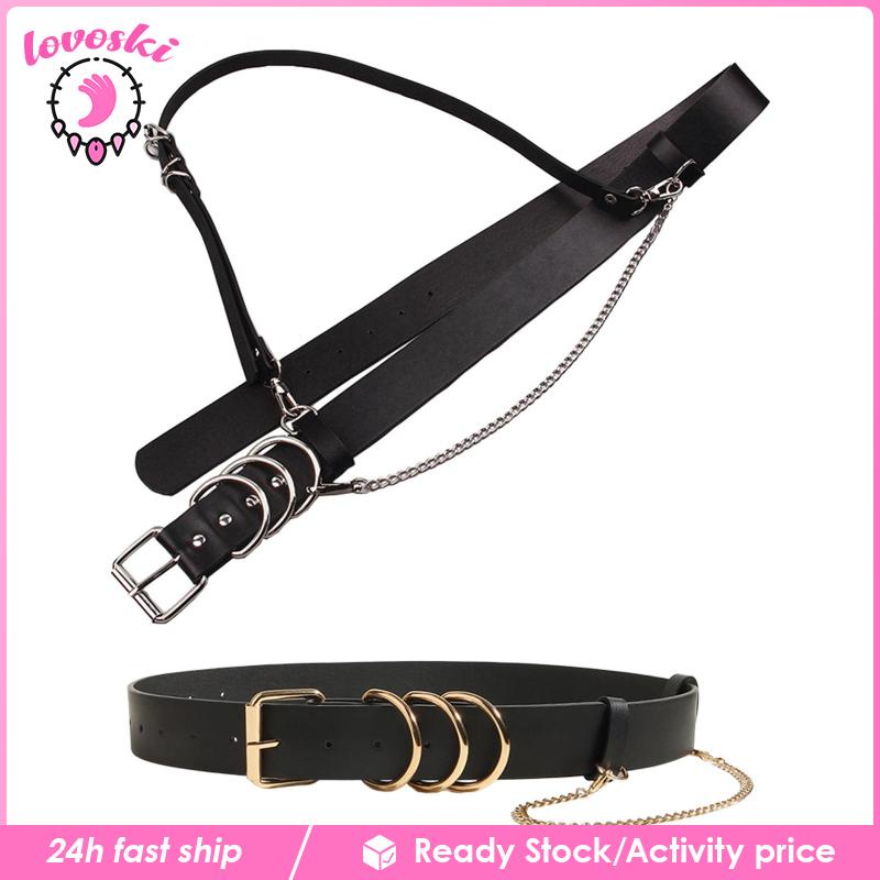 Thắt Lưng Phong Cách Punk Rock Thời Trang Cho Nữ