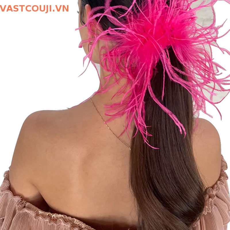 Vòng Đeo Tay Hình Lông Đà Điểu Thời Trang Dành Cho Nữ