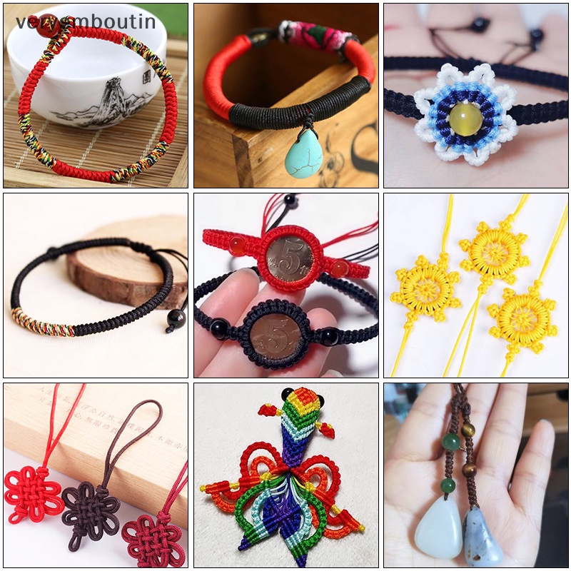 Cuộn Dây Nylon 24M 1.0mm Dùng Làm Vòng Tay Tiện Lợi