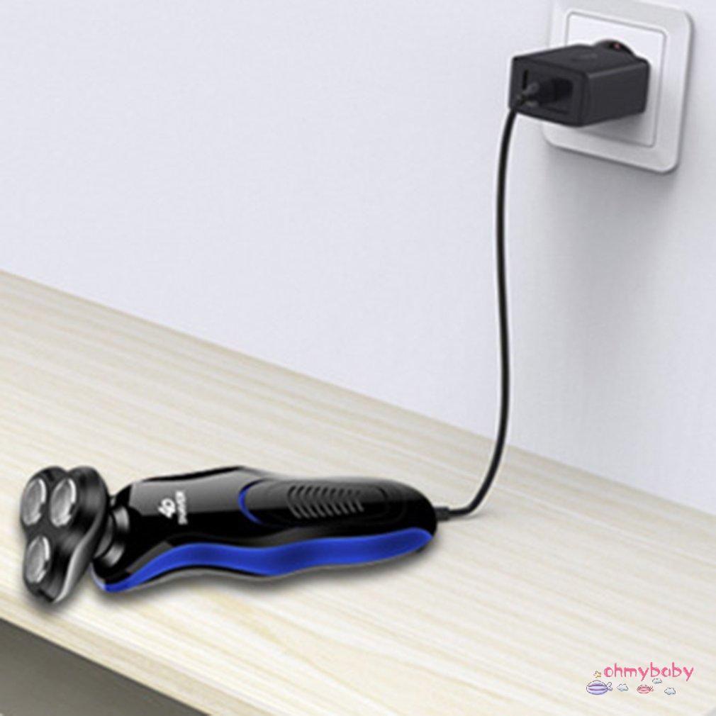 [OMB] Điện Sạc Râu Kiêm Máy Cạo Nam Ướt-Khô Sử Dụng Kép Có Thể Giặt Tóc [Z/15]