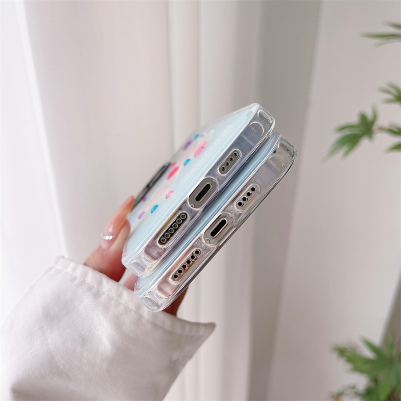 Ốp Điện Thoại Tpu Dẻo Đính Đá Hình Nơ Cho iPhone X XR Xs Max 11 12 13 14 Pro Max 14 plus