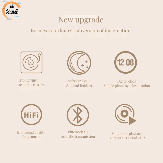 [IS] Loa Bluetooth X09 Hifi Hình Mặt Trăng Cỡ Lớn Hoài Niệm Cho Máy Tính Để Bàn Ngoài Trời