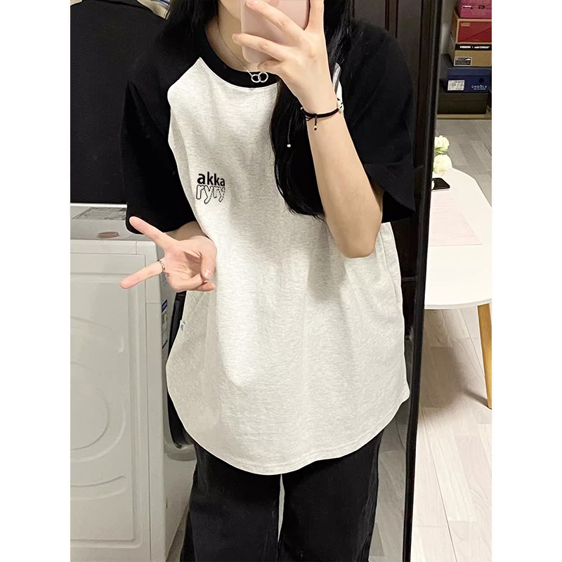 NRVP Áo Thun 100% Cotton Tay NgắN In Hoạ TiếT ĐộC ĐáO Phong CáCh HàN QuốC 2023