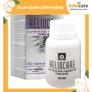 Viên Uống Trắng Da Chống Lão Hóa Heliocare Purewhite Radiance Max 240