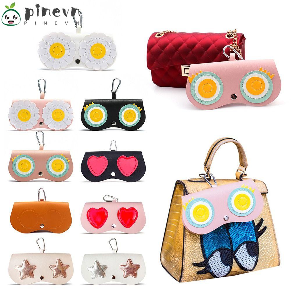 Túi Đựng Mắt Kính Bằng Da PU Họa Tiết Hoạt Hình Dễ Thương