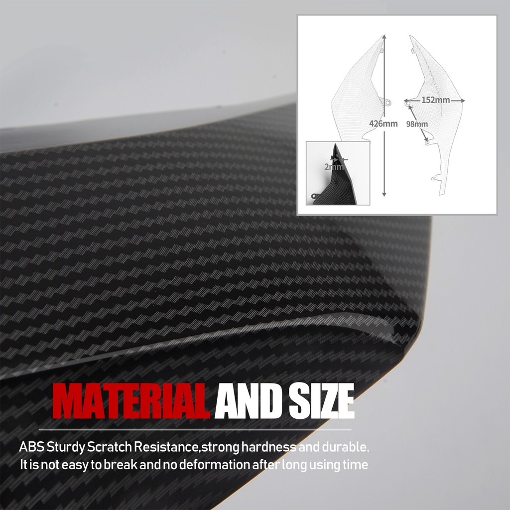 Tấm Bọc Yên Sau Bằng Sợi Carbon Cho Xe Mô Tô Honda CB650R CBR650R CBR650R 2019 2020 CB CBR 650R