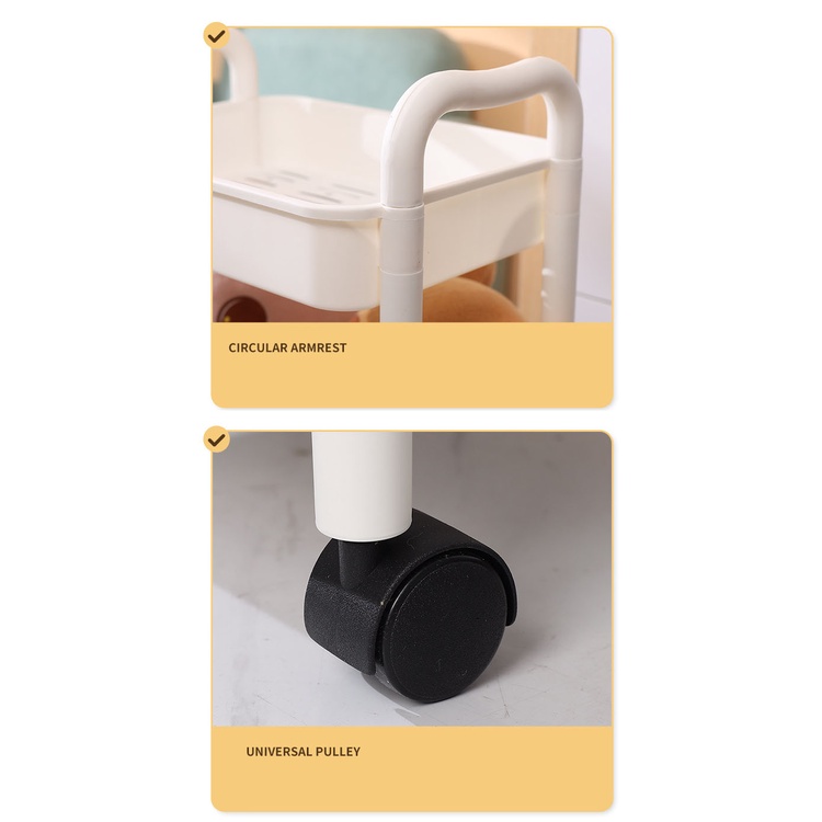 Kệ Đựng Đồ Nhiều Tầng Có Thể Tháo Rời Gắn Xe Đẩy Em Bé