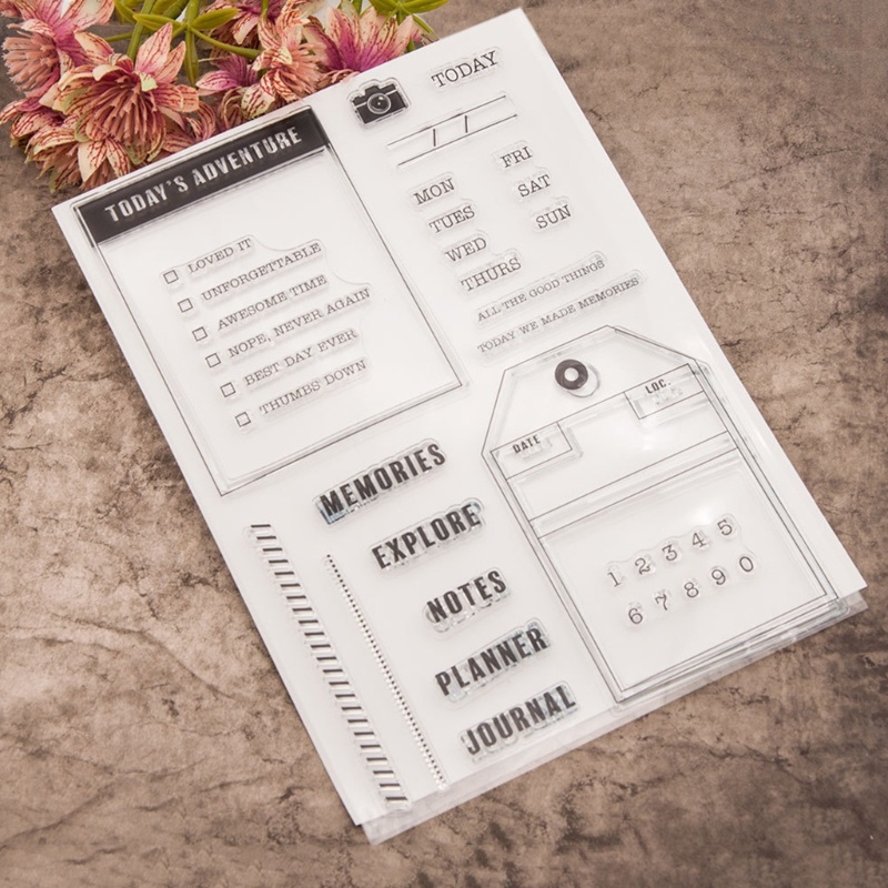 Tấm Tem Trong Suốt Dùng Để Trang Trí Album Ảnh Tiện Dụng