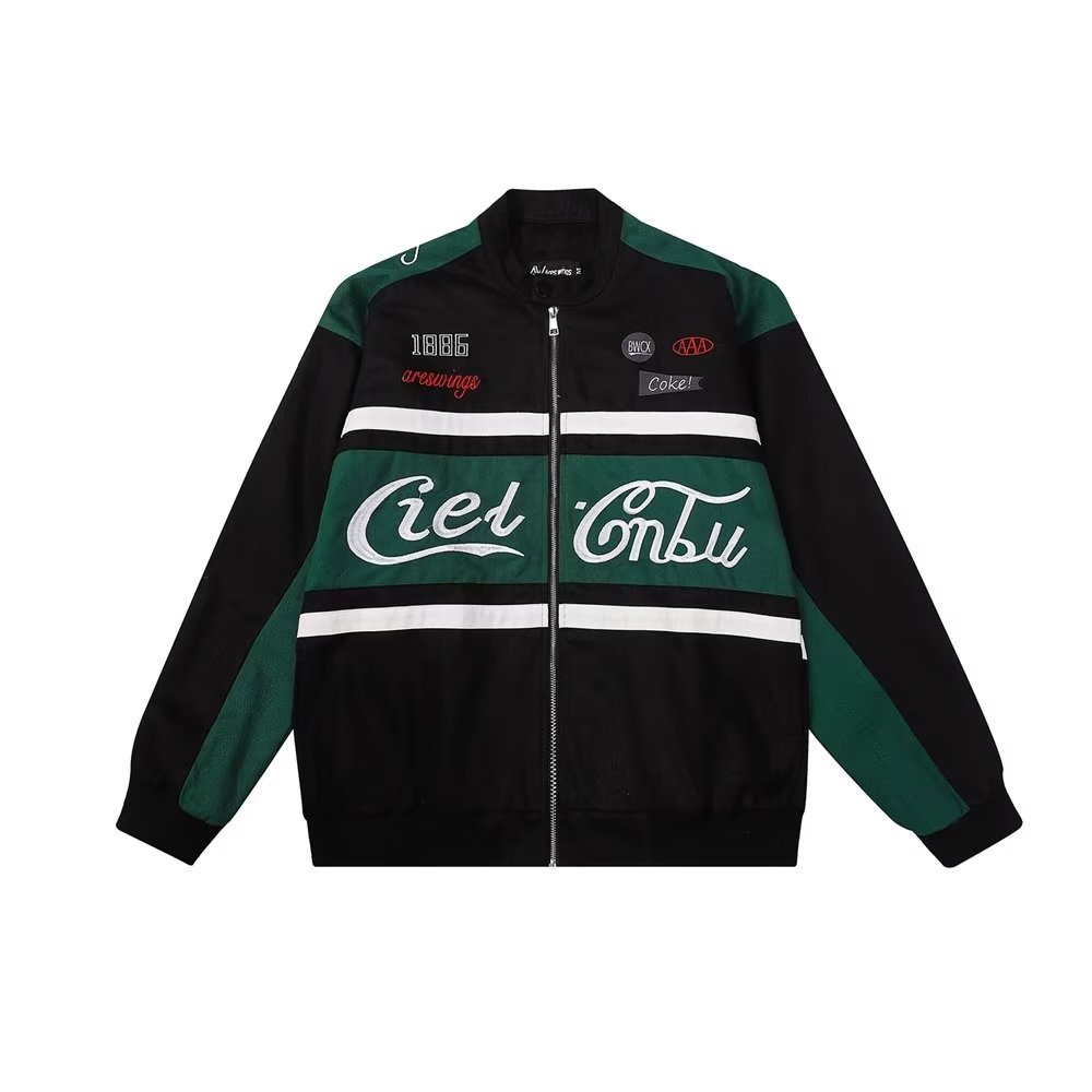 Áo Khoác Dáng Rộng Phong Cách hiphop Đường Phố Mỹ Cá Tính Cho Nam Nữ