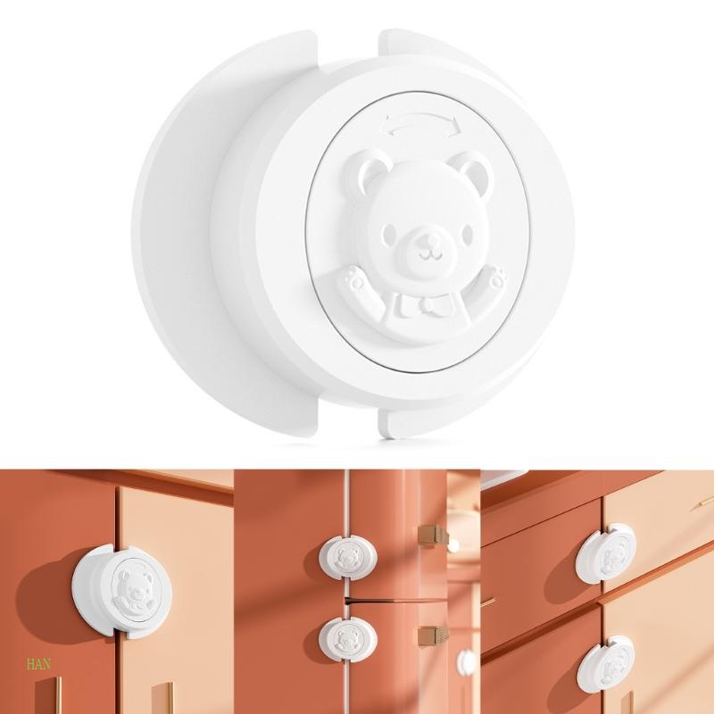 Khóa Tròn Bảo Vệ An Toàn Thiết Kế Hoạt Hình Cho Trẻ Em