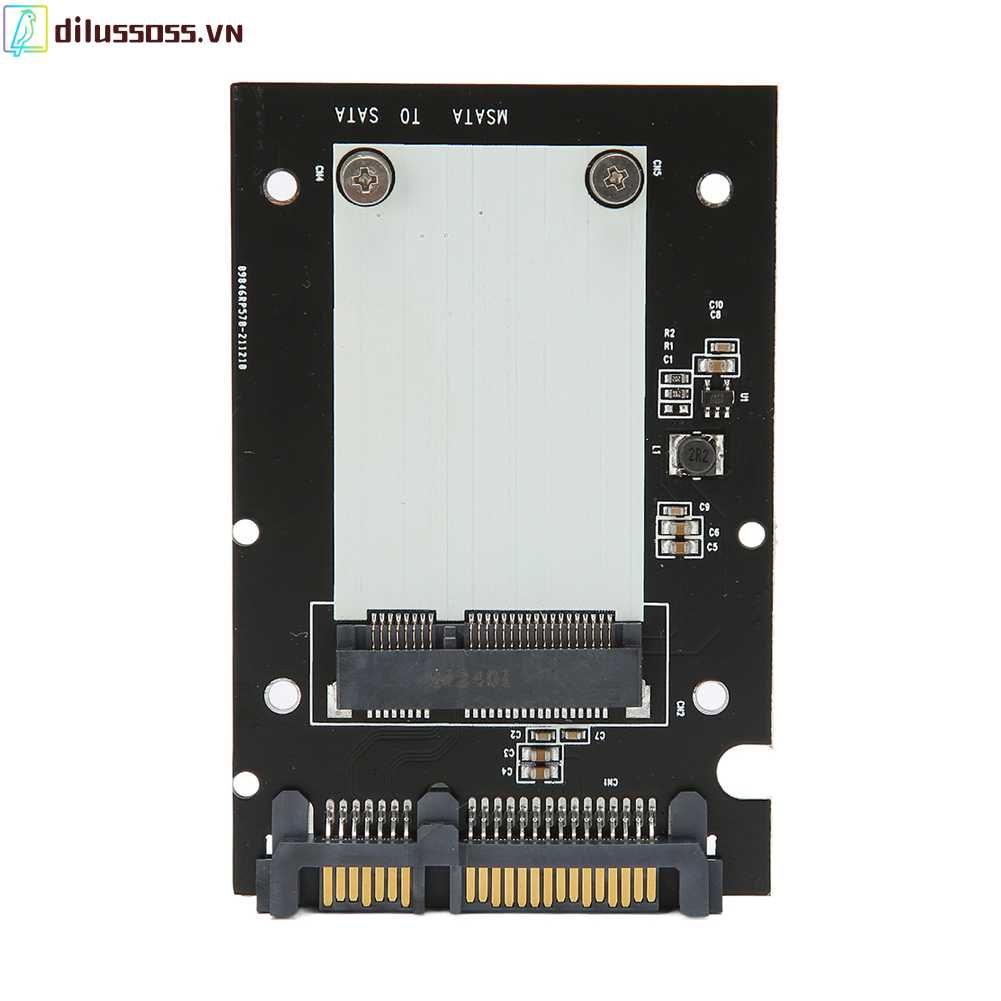 Card Chuyển Đổi MSATA Sang SATA3.0 SSD Cho Ổ CứNg SSD 30x50mm MSATASSD