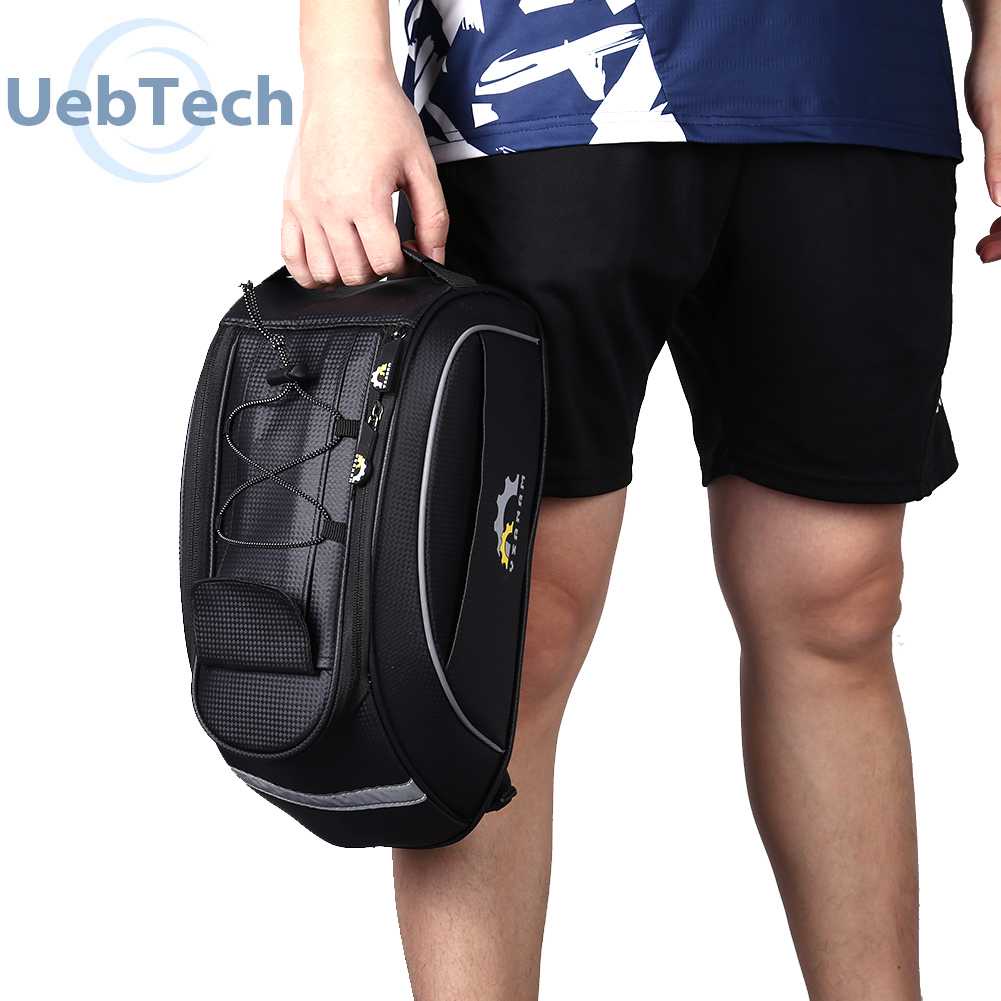 Túi Đựng Đồ Dùng Bằng Sợi Carbon Phản Quang Chống Thấm Nước Tiện Dụng Cho Xe Đạp