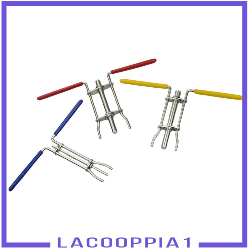 1 [Lacooppia] Set 3 Món Sửa Chữa Pít Tông Xi Lanh Thủy Lực Bằng Thép Không Gỉ Thông