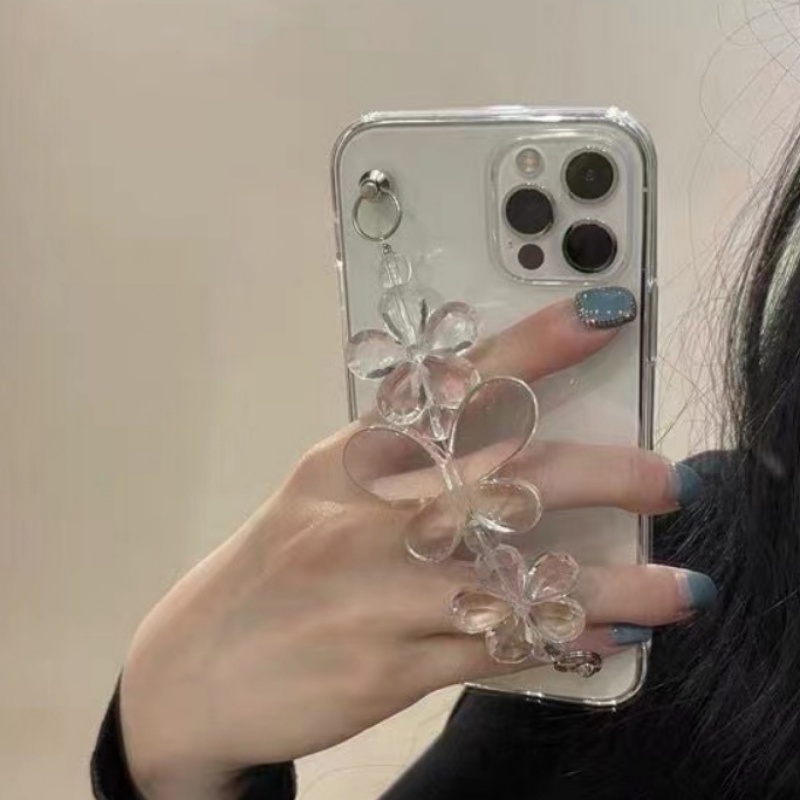 Ốp Điện Thoại TPU Dẻo Siêu Mỏng Họa Tiết Bươm Bướm & Vòng Tay Cho IPhone 14 Pro Max 13 12 Pro Max iPhone 11 XR XS 8 Plus 7 Plus