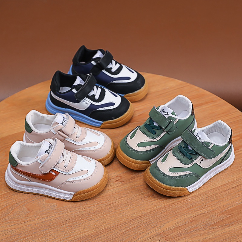 Giày Sneaker Đế Mềm Thời Trang Xuân Thu Phong Cách Hàn Quốc Cho Bé Gái