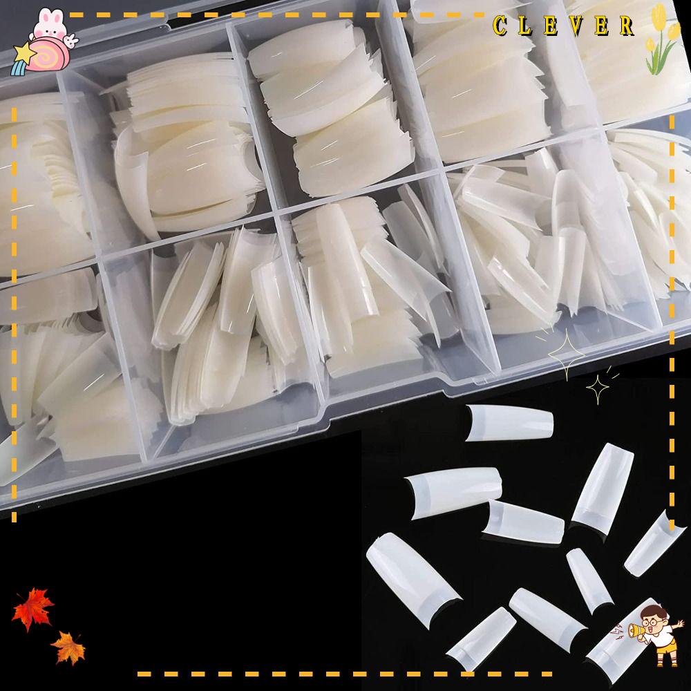 Móng Tay Giả Toàn Diện Không Đường May Kiểu Pháp