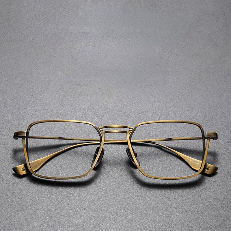 【-0°~-500°Mắt Kính Chống Ánh Sáng Xanh / Bức Xạ Phong Cách retro Mới Cho Nam