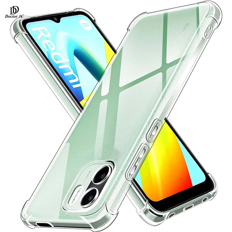 Ốp điện thoại mềm trong suốt chống sốc cho Redmi A2 A1 K60 K50 K40 Gaming K30 K20 Pro Plus Pro+ 4G 5G 2023
