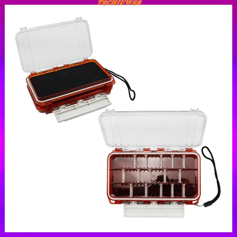 Hộp Đựng Dụng Cụ Câu Cá Trong Suốt Gọn Nhẹ Đa Năng Tachiuwa2