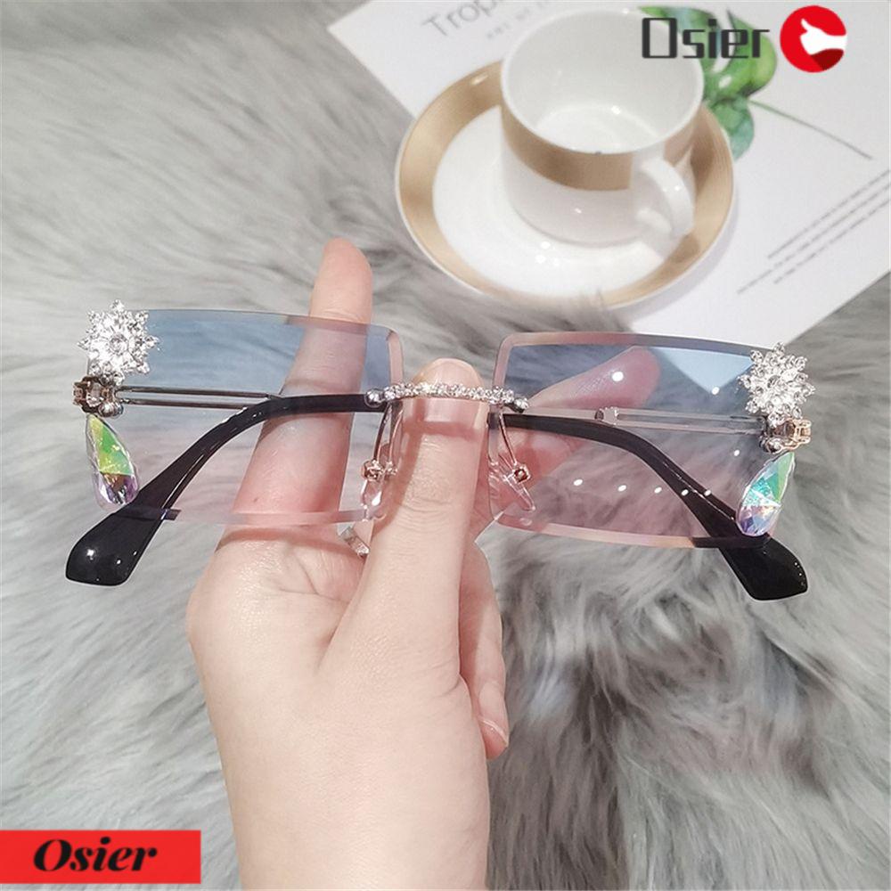 Kính Râm y2k Không Gọng Kiểu Dáng Vintage Thời Trang OSIER1